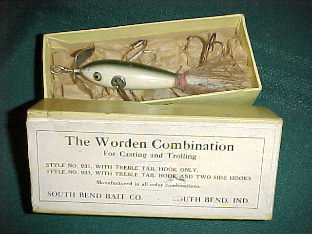 South Bend Bass Oreno W box  Vintage fishing lures, Vintage
