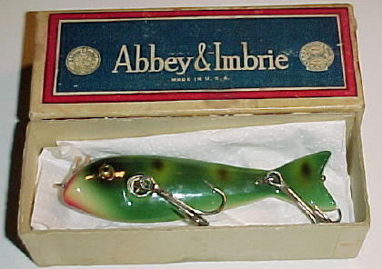 Vintage Wright &McGill Flapper Crab Extremely Rare 1932 2 Fishing Lure 