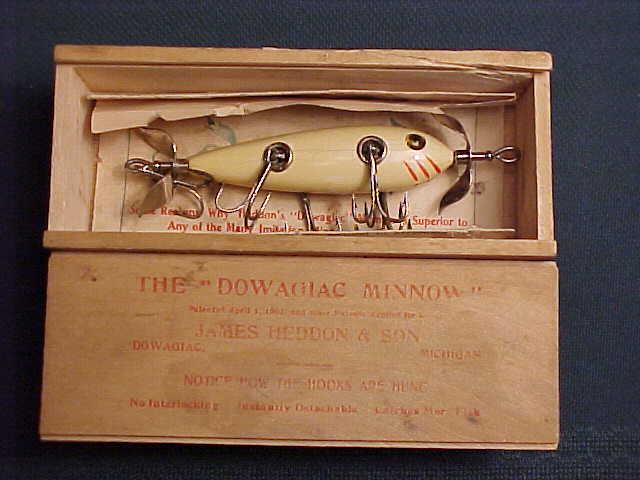 Heddon Box Insert Included Vintage Fishing Lures for sale