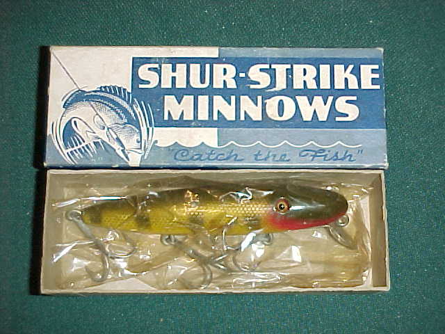Shur Strike Bass Oreno Lure  Antique fishing lures, Lure, Old