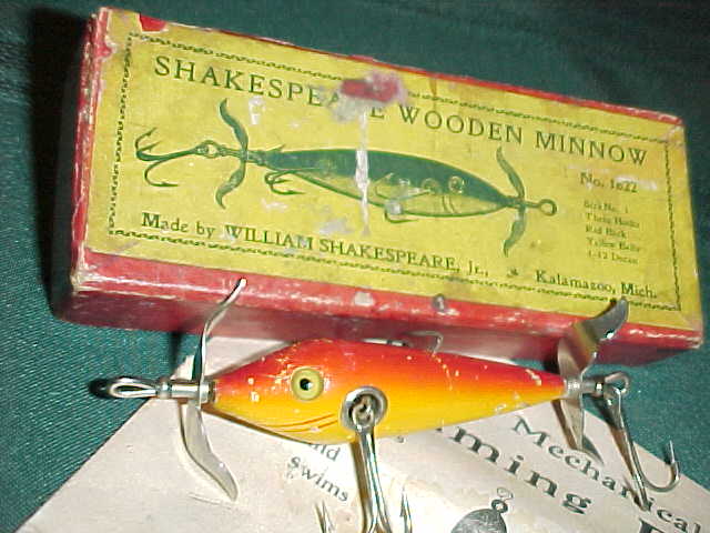 Shakespeare 1951 Sales Catalog  Old Antique & Vintage Wood Fishing Lures  Reels Tackle & More