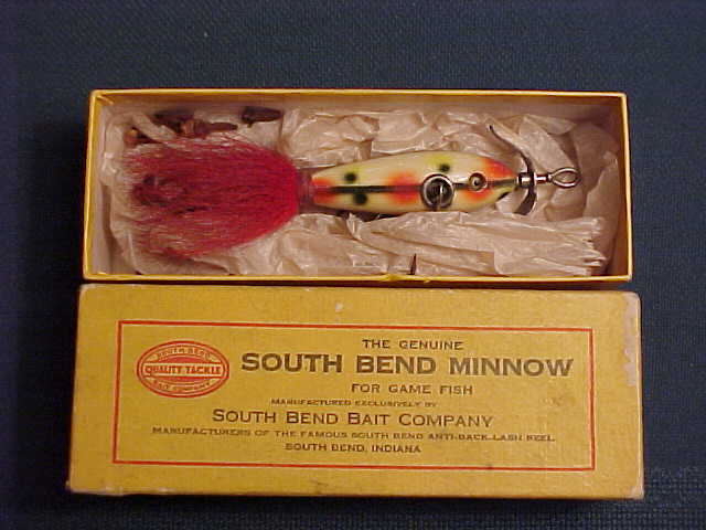 South Bend Bass Vintage Fishing Lures with Original Box for sale